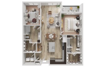Baker Two 5510 floor plan